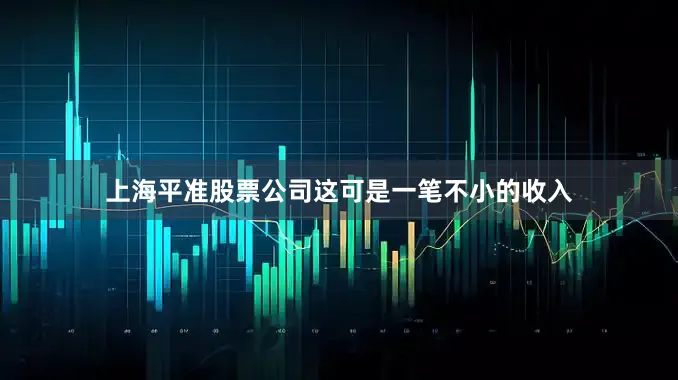 上海平准股票公司这可是一笔不小的收入